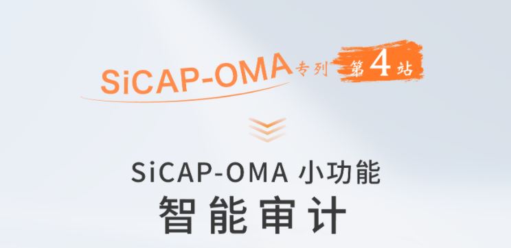 SiCAP-OMA小(xiǎo)功能：智能審計